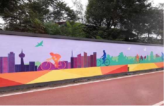 平阳墙体彩绘-围墙