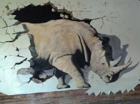 平阳在墙绘中，如何绘制3D效果？