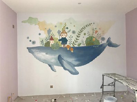 平阳手绘墙的特点及优势。